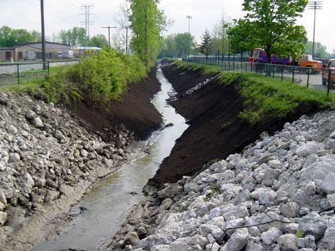Toledo, Ohio - Ditch Stabilization - May 16, 2003 Toledo, Ohio - Ditch Stabilization - May 16, 2003